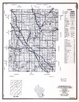 Washington County, Wisconsin State Atlas 1956 Highway Maps